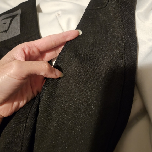 Gymshark Flex High Waisted Leggings - Light Grey Marl/Black - Picture 5 of 6